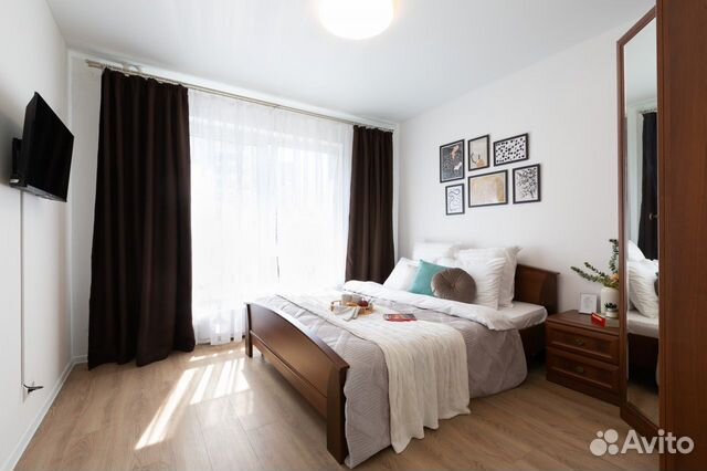 

1-к. квартира, 49 м², 2 кровати