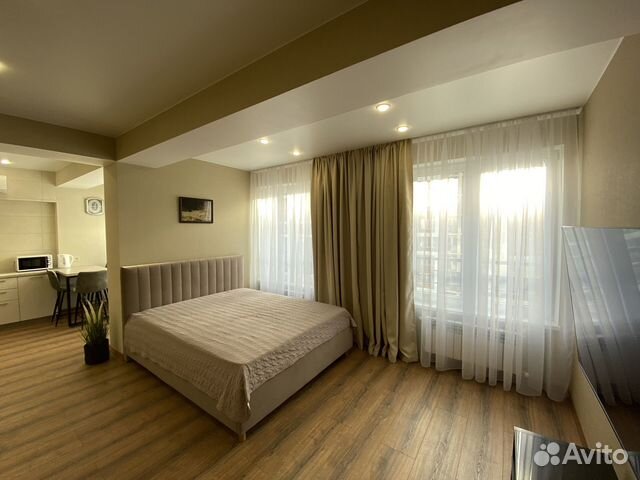 

1-к. квартира, 42 м², 2 кровати