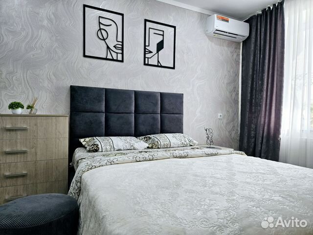 

1-к. квартира, 42 м², 2 кровати