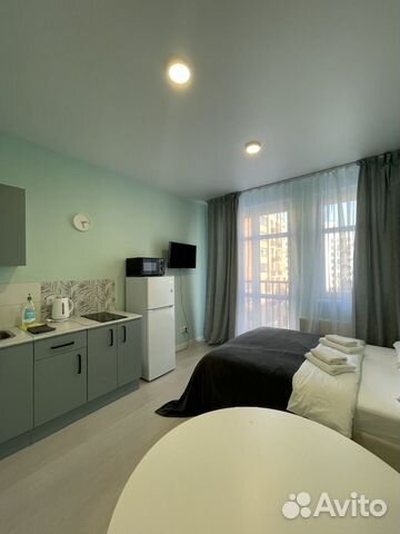 

Квартира-студия, 25 м², 1 кровать