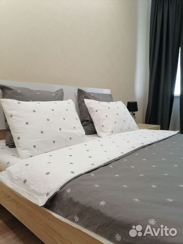 

1-к. квартира, 44 м², 2 кровати