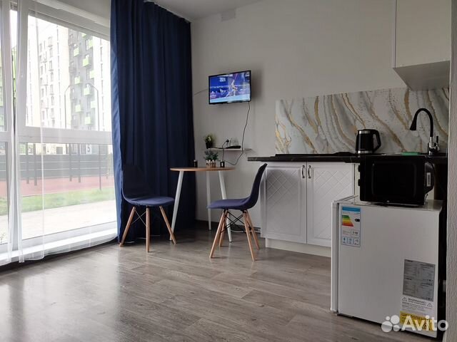 

Квартира-студия, 24 м², 2 кровати