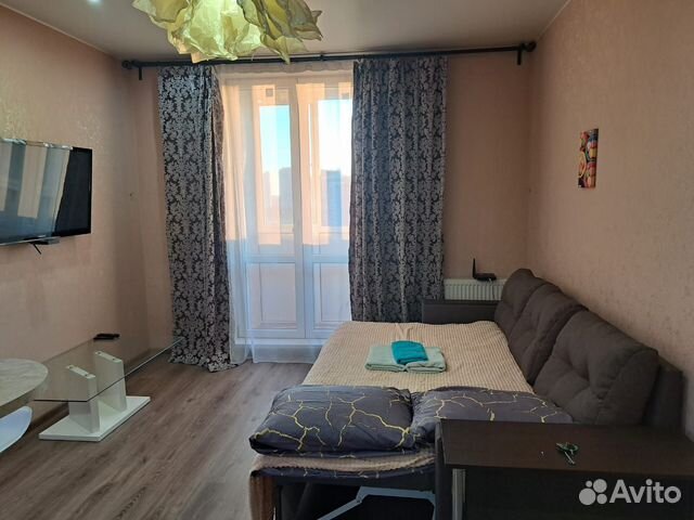 

Квартира-студия, 34 м², 1 кровать