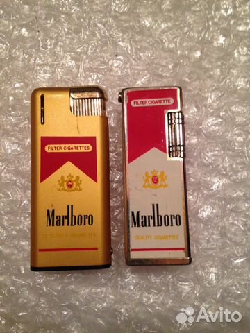 Зажигалка газовая СССР винтаж marlboro