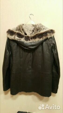 Новая кожаная куртка на нат. меху (тоскана). р.52 Новая кожаная куртка на нат. меху (тоскана). р.52