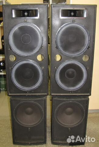 Проф акустика 3000W колонки сабвуферы басы 15