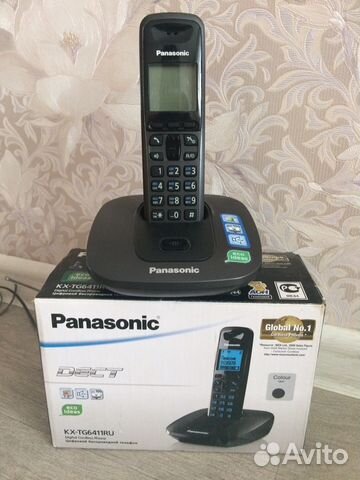Panasonic телефон kx-tg6411ru