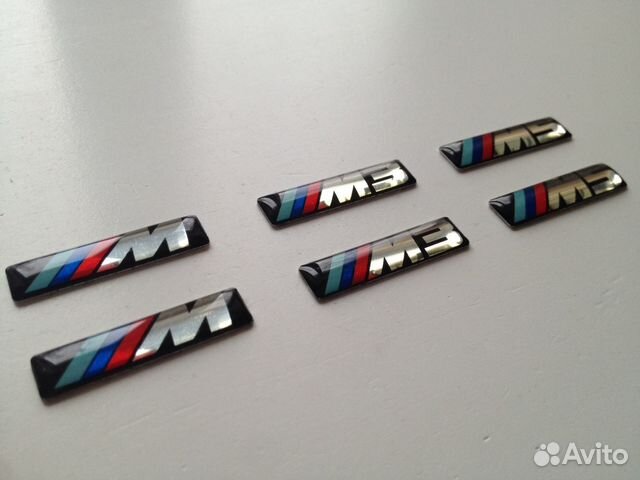 Эмблема на жабры M Power Bmw M M3 M5 3 вида Эмблема на жабры M Power Bmw M M3 M5 3 вида