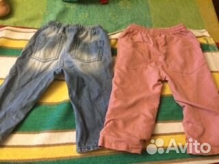 Джинсы,джинсовый комбинезон на 1-1,5 года Джинсы,джинсовый комбинезон на 1-1,5 года