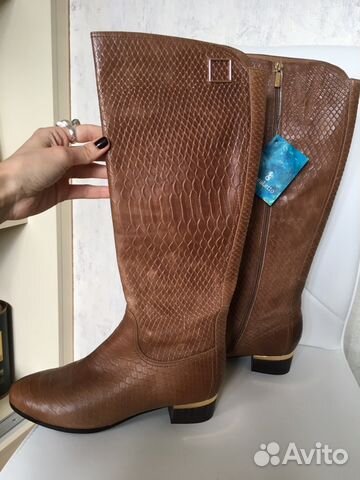 Сапоги Cavaletto новые, из натуральной кожи