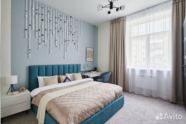 

3-к. квартира, 80 м², 3 кровати