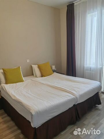 

3-к. квартира в апарт-отеле, 50 м², 3 кровати
