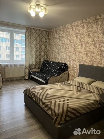 

1-к. квартира, 42 м², 2 кровати