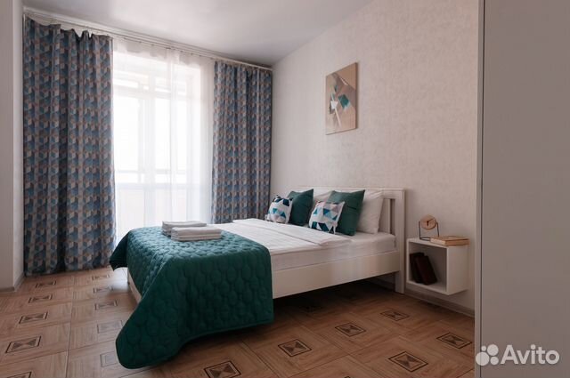 

1-к. квартира, 45 м², 2 кровати