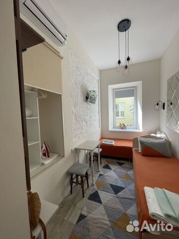 

1-к. квартира, 15 м², 2 кровати