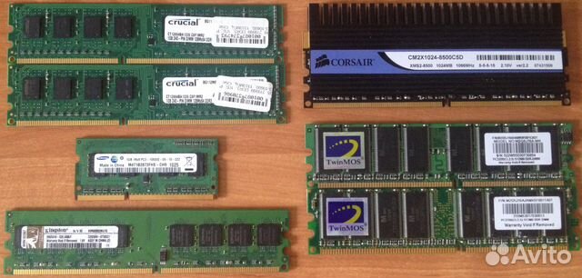 Оперативная память DDR2 и DDR3