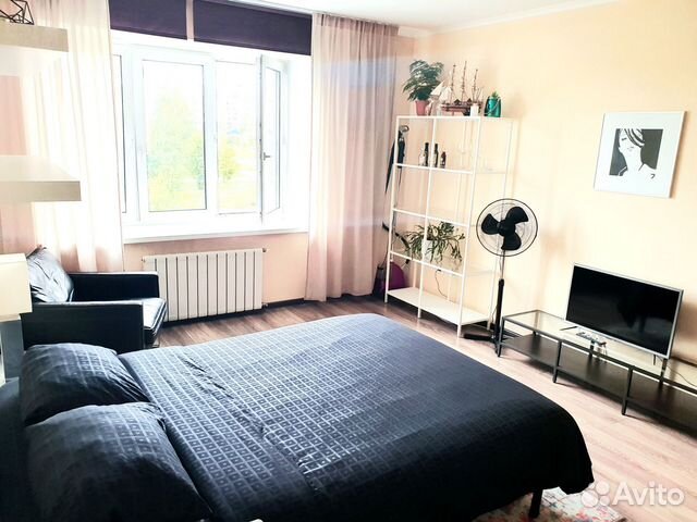 

1-к. квартира, 46 м², 1 кровать