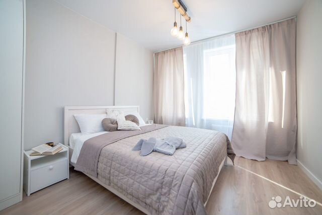 

1-к. квартира, 40 м², 2 кровати