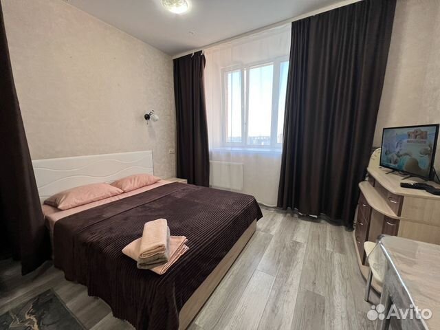 

Квартира-студия, 29 м², 2 кровати