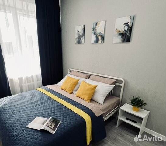 

1-к. квартира, 38 м², 2 кровати