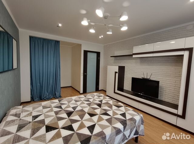 

1-к. квартира, 42 м², 2 кровати
