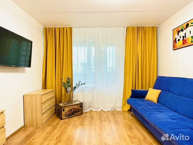

1-к. квартира, 42 м², 3 кровати