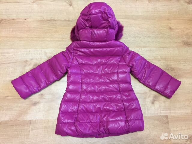 Benetton (Бенеттон), пуховая куртка/пальто, 110(+6
