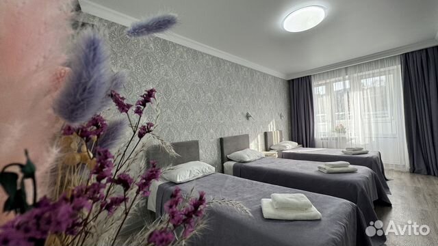 

1-к. квартира, 38 м², 3 кровати