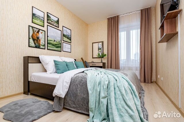 

2-к. квартира, 60 м², 3 кровати