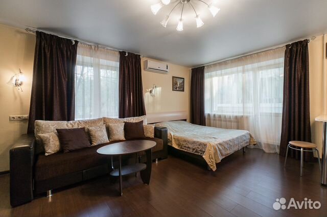 

Квартира-студия, 33 м², 2 кровати