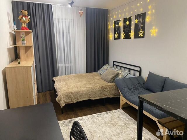 

Квартира-студия, 25 м², 2 кровати