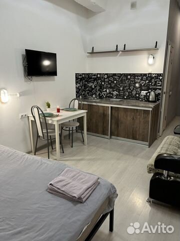 

Квартира-студия, 25 м², 2 кровати