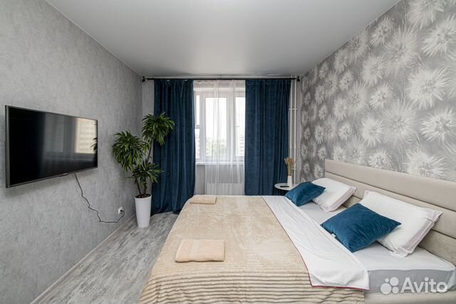 

1-к. квартира, 40 м², 3 кровати