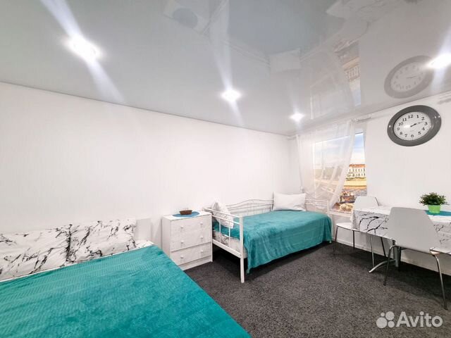 

1-к. квартира, 37 м², 2 кровати