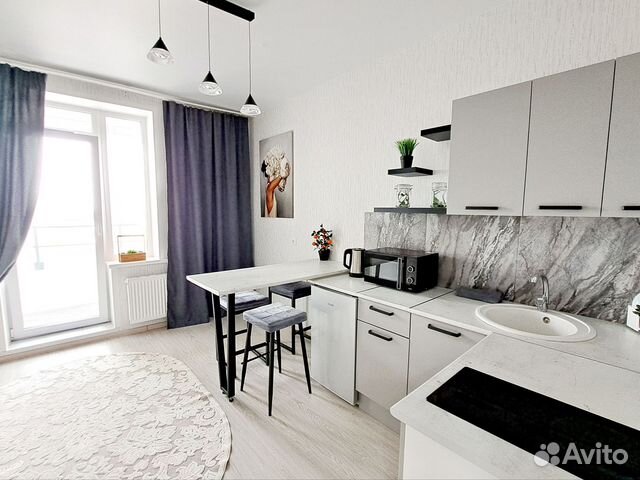 

1-к. квартира, 45 м², 2 кровати
