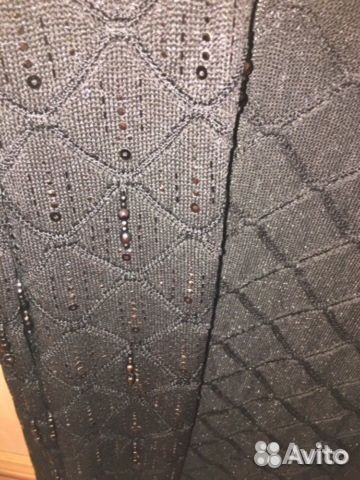Длинная расшитая накидка / пальто St John Couture Длинная расшитая накидка / пальто St John Couture