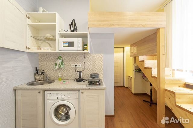 

Квартира-студия, 26 м², 2 кровати
