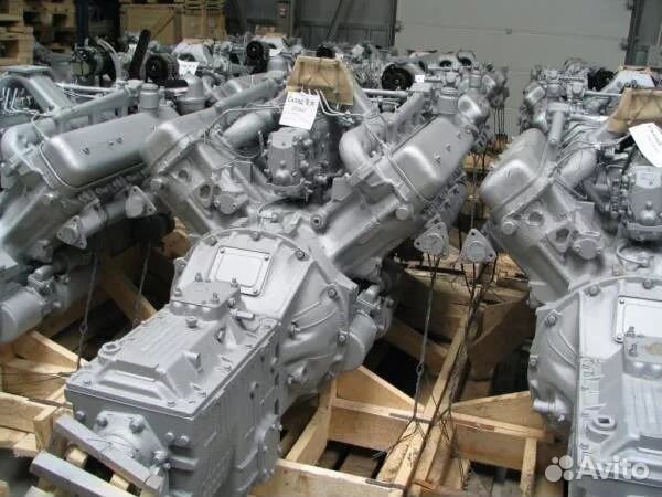 Двигатель ямз 238М2-1000028 с кпп и сц