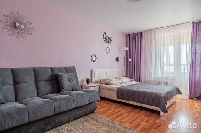 

1-к. квартира, 40 м², 3 кровати