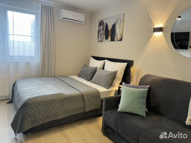 

Квартира-студия, 23 м², 2 кровати