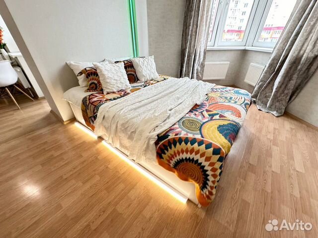

1-к. квартира, 41,2 м², 2 кровати