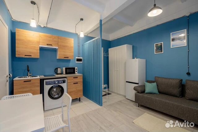 

Квартира-студия, 25 м², 2 кровати