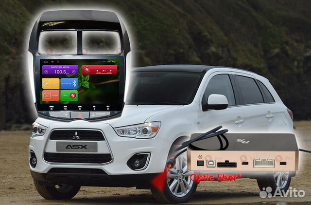 Магнитола Mitsubishi ASX Peugeot Citroien Android
