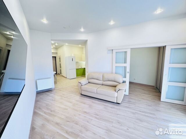 

1-к. квартира в апарт-отеле, 45 м², 2 кровати