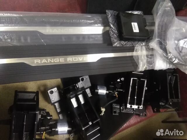 Пороги подножки Электрические на Range Rover 13-19
