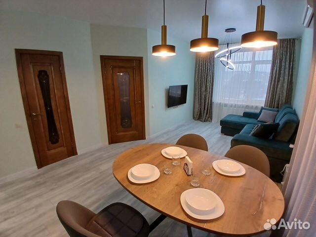 

1-к. квартира, 57 м², 2 кровати