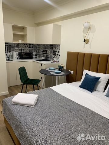 

Квартира-студия, 18 м², 1 кровать