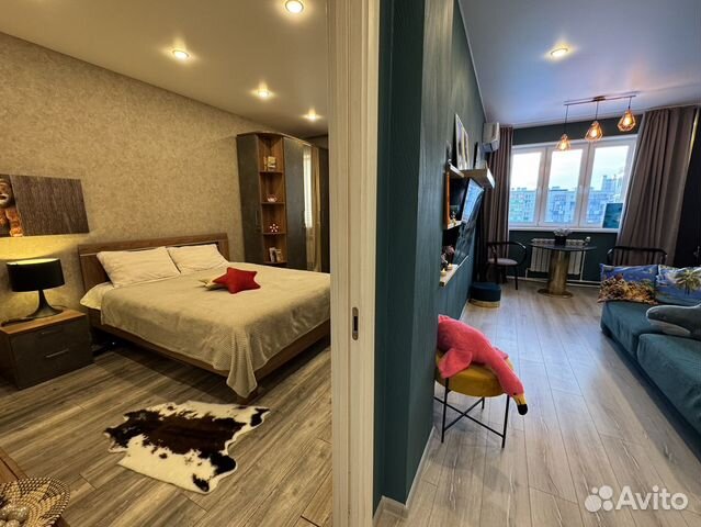 

1-к. квартира, 50 м², 2 кровати