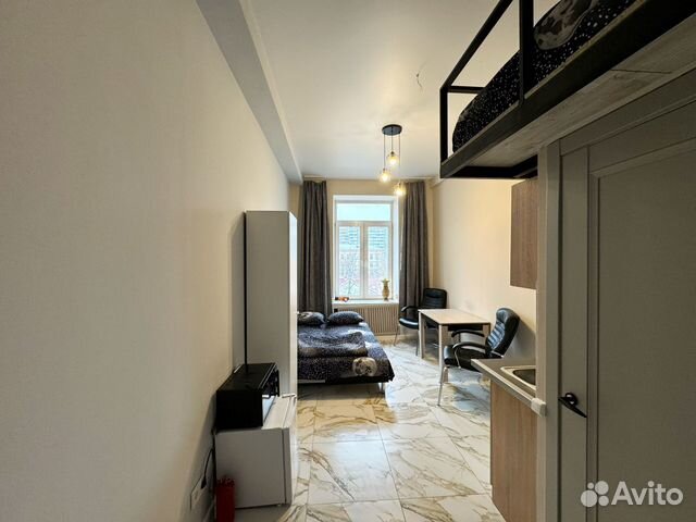

Квартира-студия, 35,8 м², 1 кровать