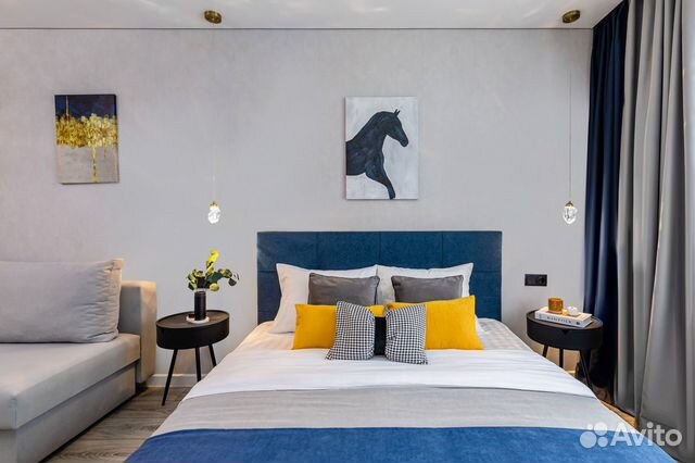 

1-к. квартира, 37 м², 2 кровати
